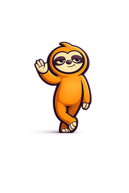 Sloth mascot
